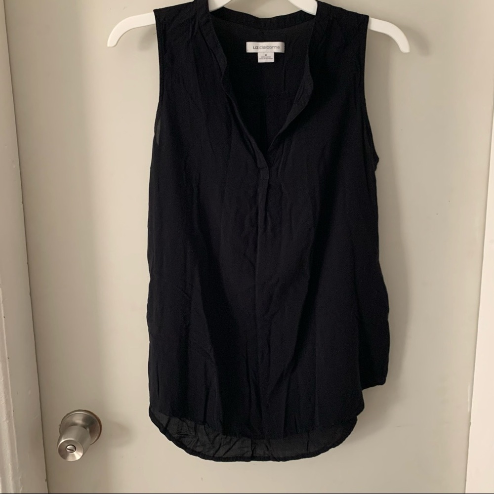 Liz Claiborne Black Tank